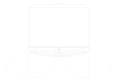 Plan Image of Refrigerator FrenchDoor Westinghouse 565L