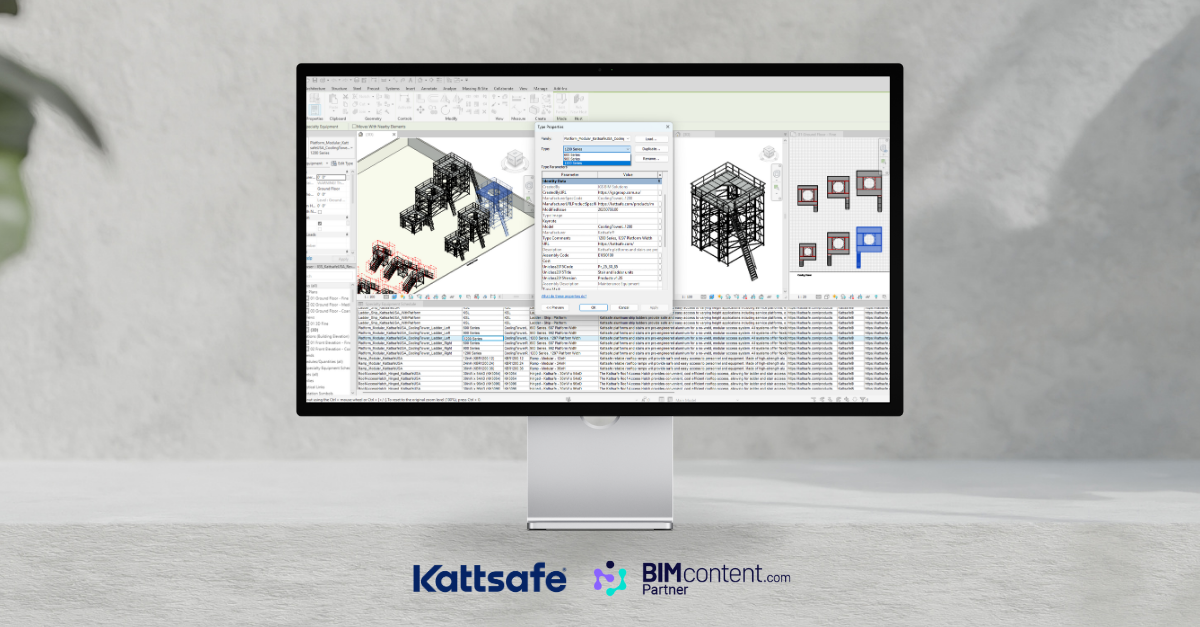 The New Kattsafe USA Revit Library - Height Access and Fall Protection ...